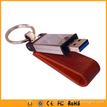 Leather USB 3.0 OEM Flash Drive USB 8GB 16GB 32GB 64GB 128GB